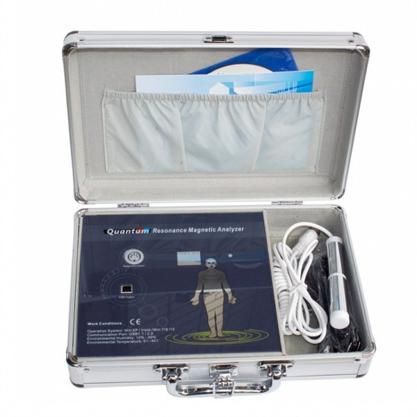 Free shipping 4th generation original quantum magnetic resonance bio health analyzer with 45 reports