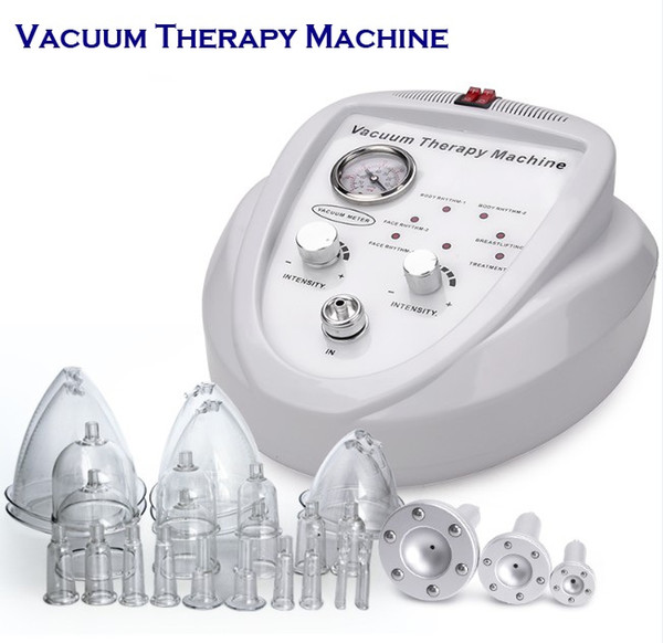 New listing Vacuum Massage Therapy Enlargement Pump Lifting Breast Enhancer Massager Bust Cup Body Shaping Beauty Machine USAEurope Freeship