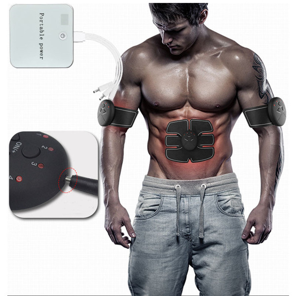 New Wireless Muscle Stimulator EMS Stimulation Body Slimming Beauty Machine Abdominal Muscle Exerciser Training Device Body Massager WX9-179