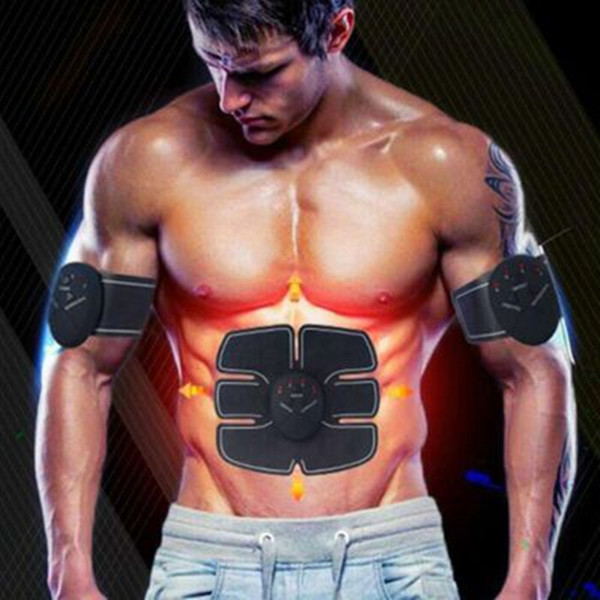 2018 Abdominal Muscle Training Stimulator Device Home Fitness Beauty Gear Wireless EMS Belt Gym Professinal Body Slimming Massager