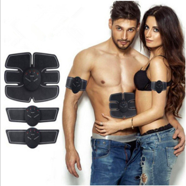 DHL/UPS Free Abdominal Muscle Training Stimulator Device Wireless EMS Belt Gym Professinal Body Slimming Massager Home Fitness Beauty Gear