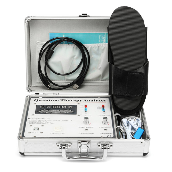 Free shipping Clinical Analytical Instruments original software 4th generation quantum magnetic resonance therapy analyzer with 48 reports