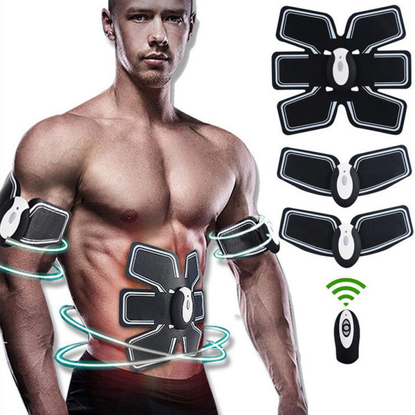 Intelligent Wireless Usb Rechargable Convenient Muscle Training Body Building Ems Muscles Exercise Abdominal exerciser Instrument