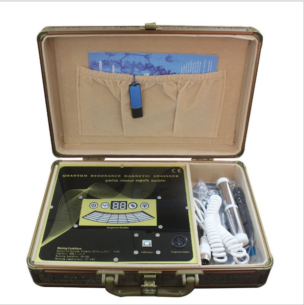 Free shipping CE approved Quantum AE organism electric full body analyzer with original software 48 reports