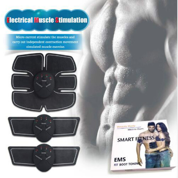 Abdominal Muscle Training Stimulator Device Wireless EMS Belt Gym Professinal Body Slimming Massager Home Fitness Beauty Gear