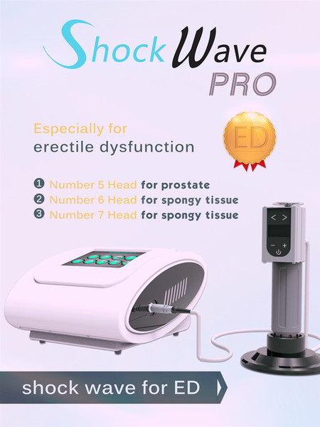 Shock wave therapy equipment/Portable Physical Therapy Shockwave Back Pain Relieve Shock wave with 7 different size of heads