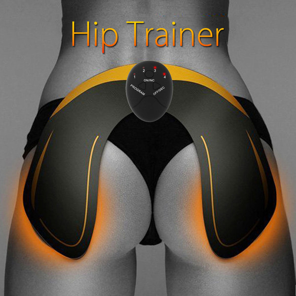 EMS Hip Trainer Ass Builder Buttock Tighter Lifter Massager Electric Vibration Muscle Stimulator Relaxtion Machine Hip Care