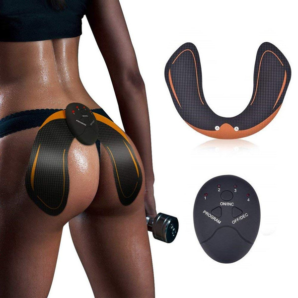 Portable EMS Intelligent Hip Trainer Buttock Lifting Waist Slimming Muscle Stimulator Battery Beauty Massage Relaxation Machine