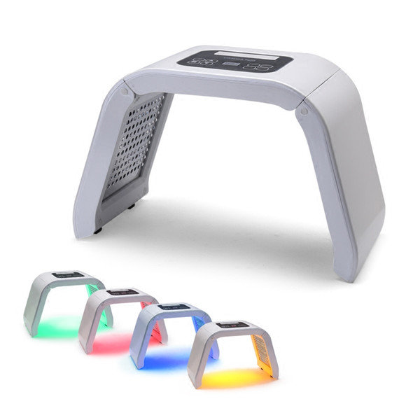 Korea Portable OMEGA Light PDT LED Therapy Red Blue Green Yellow 4 Color Face mask body Light Phototherapy Lamp Machine Skin Rejuvenation