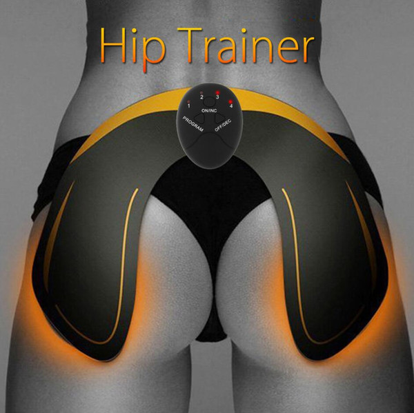 EMS Intelligent Hip Trainer Buttocks Lifting Waist Body Beauty Machine Rechargeable or Battery Beauty Massage Relaxation Machine with box