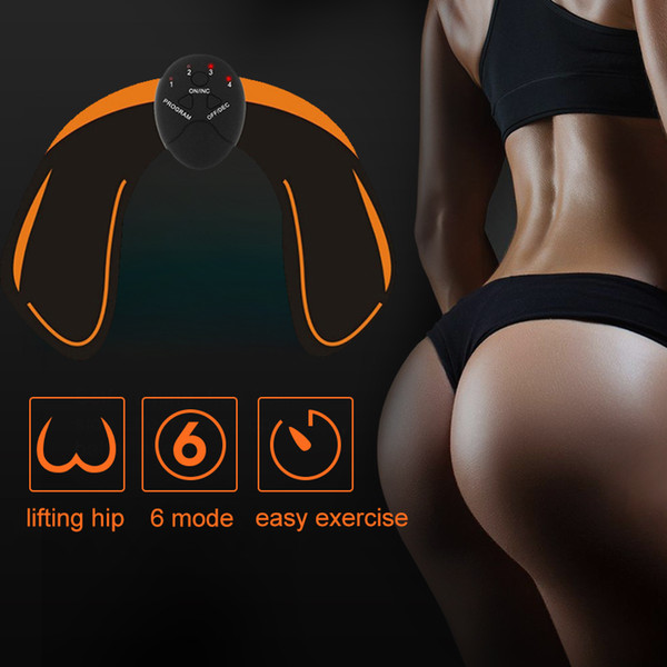 EMS Hip Trainer Wireless Muscle Stimulator ABS Fitness Buttock Lifting Butt Massage Electric Vibration Stimulation Body Slimming Hip Massage