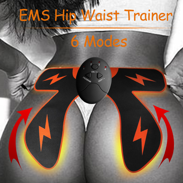 Household EMS Smart Hip Trainer Hips Muscle Vibrating Ass Builder Electric Muscle Stimulator Fitness Buttocks Massage Machine