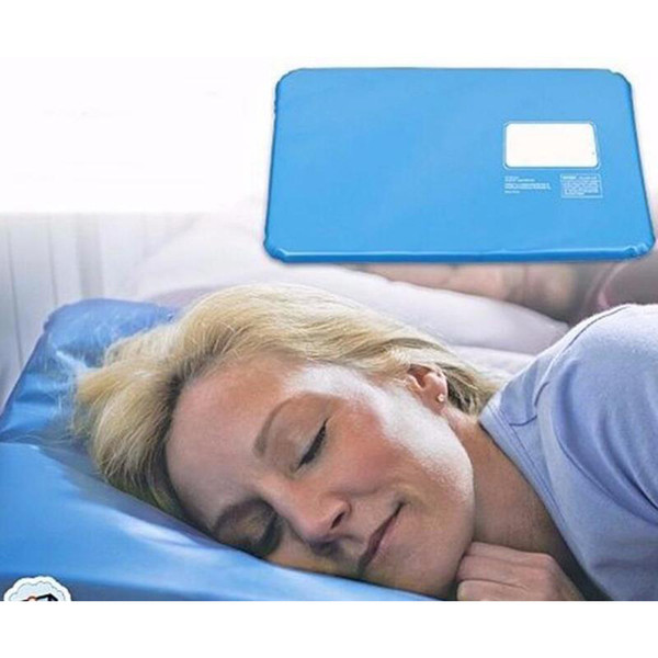 Hot sell Summer Chillow Therapy Insert Sleeping Aid Pad Mat Muscle Relief Cooling Gel Pillow Ice Pad Massager No Box 3006061