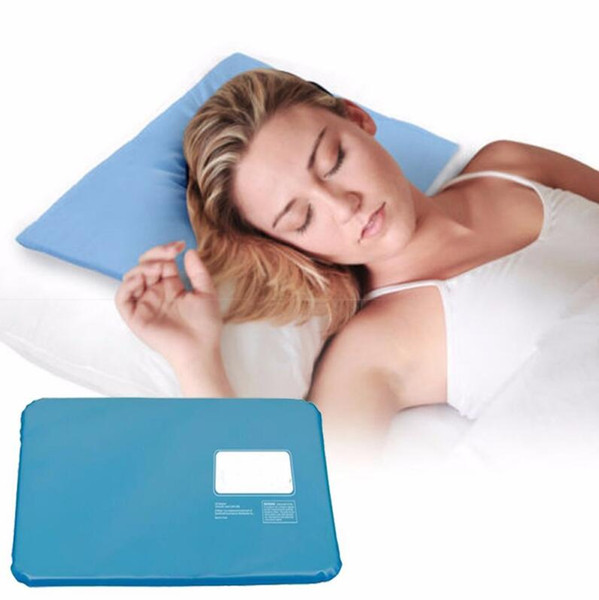 Summer Chillow Therapy Insert Sleeping Aid Pad Mat Muscle Relief Cooling Gel Pillow Ice Pad Massager with Ice Water gift Free Shipping