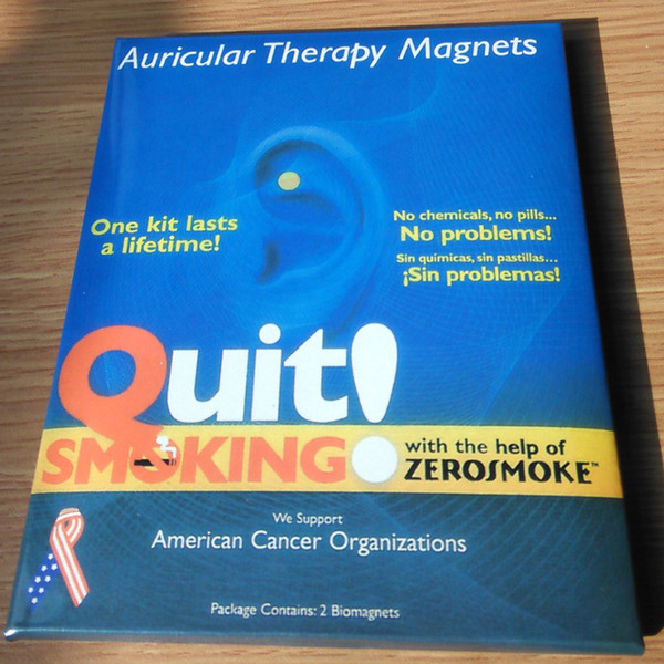 Quit Smoking Zerosmoke Healthy Care Auricular Zerosmoke Magnets zero Smoking Auricular Therapy Magnets No Chemicals