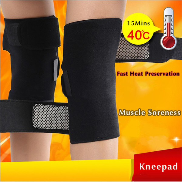 Soulage Genou Tourmaline Magnetic Therapy Heating Knee Kneecaps Knee Pain Heating Warmth Bone Kneelet Relieving Knee Pain Care