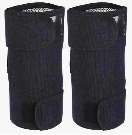 1 Pair Men Women Kneepads Warm Self-Heating Braces Adjustable Magnetic Therapy Heating 4 Pads Health Care Leg Supports U3