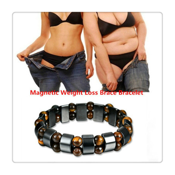 Heath Care Magnetic Bracelet Weight Loss Bracelets Health Hand Chain Black Stone Bracelet Arthritis Pain Relief Magnetic Therapy Free DHL