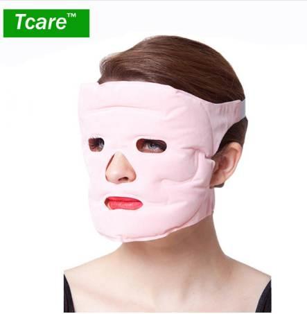 Tcare 1pcs Beauty Face-lift Mask Tourmaline Magnetic Therapy Massage Face Mask Moisturizing Whitening Face Masks Health Care