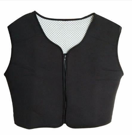 Free Shipping Men Women Tourmaline Self-heating Magnetic Therapy Vest Waistcoat Back Protection Back Support