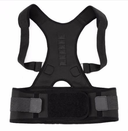 Women Men Posture Corrector Adjustable Orthopedic Back Braces Support Belt Magnetic Therapy Back Support Belt