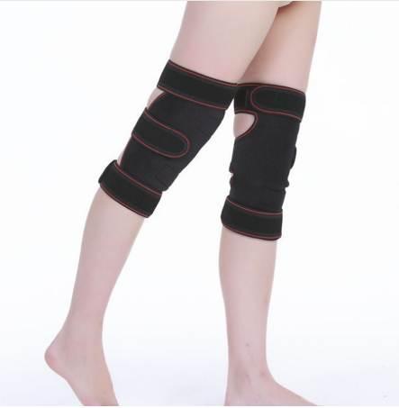 High quality Tourmaline Self-Heating Knee Pads Far Infrared Magnetic Therapy pain relief Knee Support Brace Wrap Knee Protector