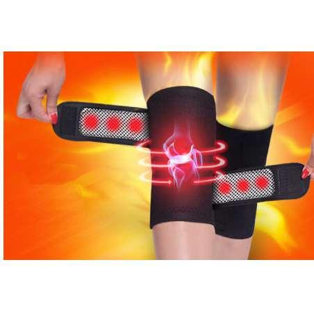 2PCS Legs Massager Magnetic Therapy Knee Brace Support Heating Kneepad Protector Massager Elastic Belt Health Products L3