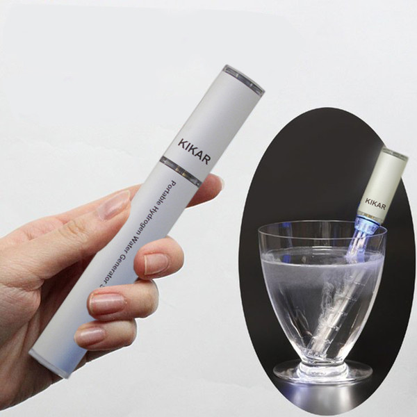 KIKAR Hydrogen Stick Ionizer Water Machine Anti Aging Antioxidant Aqua Alkaline Rich Ion Energy Maker PH Electrolysis System ORP Detox H3O+