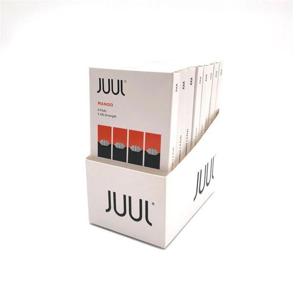 juu v2 cartridges pods Cartridge JUU pods with oil 4 pieces A pack for e cig kit Jili Coco smoking Portable JUU Vape Pen