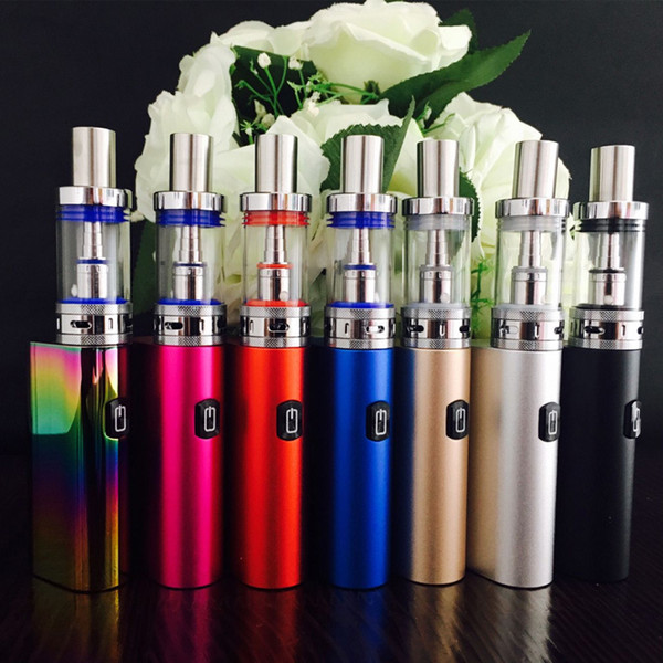 Lite 40 Kit Starter E Cigarettes Box Mods Jomo 40w TC Mod Vapor 2200mAh Battery Vaporizer Kits 3ml Lite Tank E Cigs Vapor