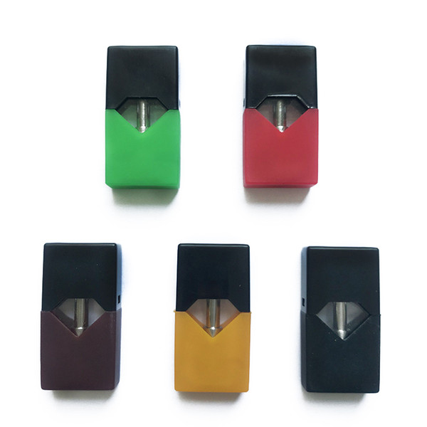 Wholesale dis-assembled empty Cartridge Ceramic COCO Pods For JUUL vape case Start Kit 0.7 1.5ml DHL free shipping 0266226-01