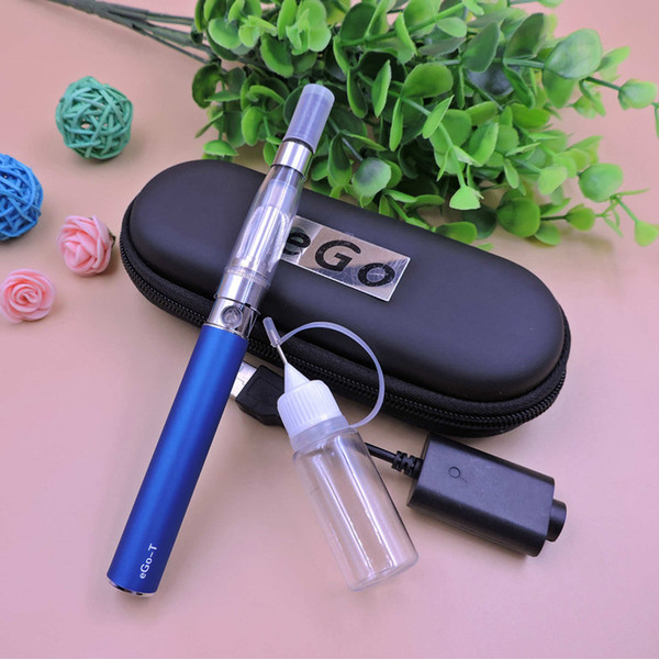 EGO CE4 Vape Pen Vaporizer Electronic Cigarette Starter Kit Zipper Case EGO-T Single E Cig Kit with CE4 Atomizer 650mAh Battery 7 Colors