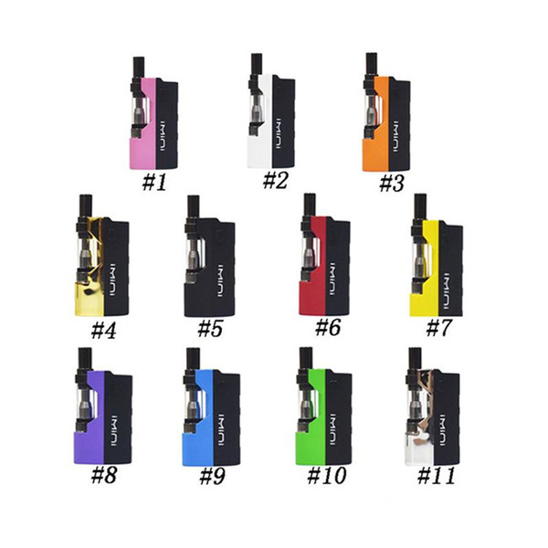 Thick Oil Cartridges Imini Vape pen Starter Kit 500mAh Box Mod Battery with Liberty V1 Tank Oil Wax Atomizer