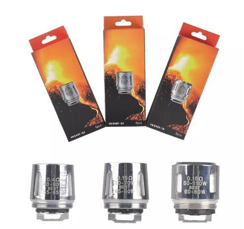 TFV8 Baby Coil Head V8 Baby M2 0.15ohm 0.25ohm Core Replacment coil SmokTech E-cigarette