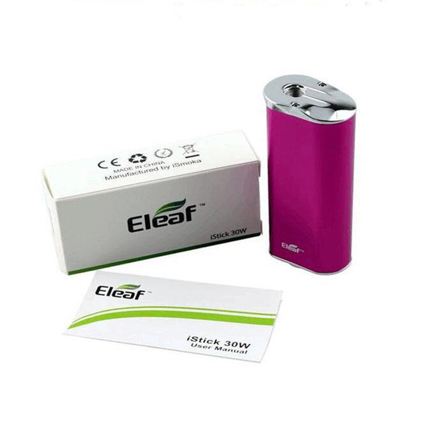 Eleaf iStick 30w 1050mah Built-in Battery Max Output Variable Voltage Mod Matching simple pack vs istick 10w 0266063