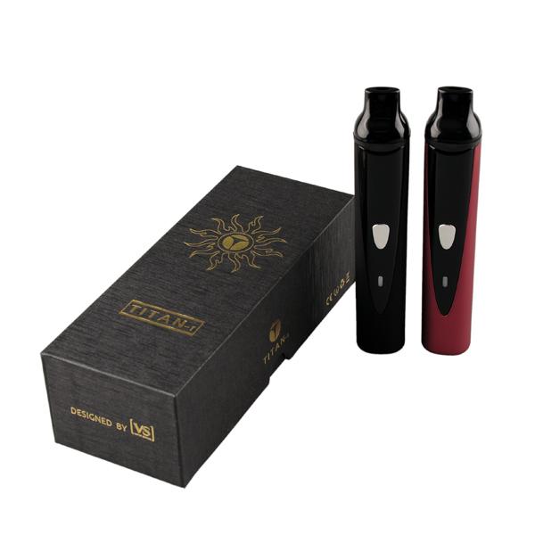 DHL-Hebe Titan 2 titan 1 Starter Kits 2200mah herbal Vaporizer ecig with LCD Display changeable Tempreture Electronic cigarette vape pen-1