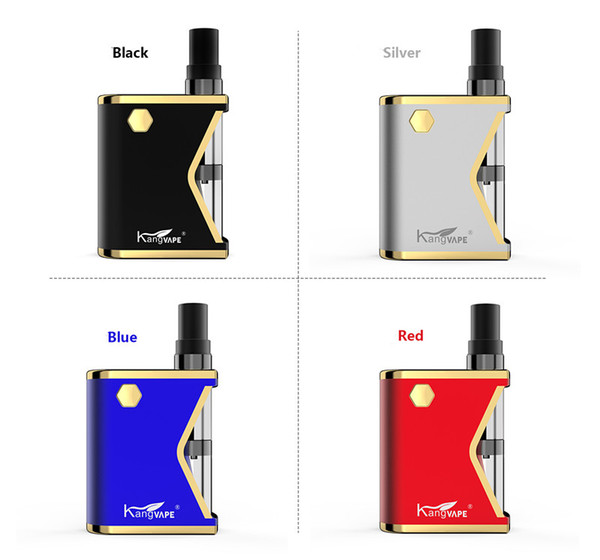 Geninue Kangvape Mini K Box Starter Kit 400mAh Variable Voltage Battery with 0.5ml Ceramic Coil Cartridge for Thick Oil