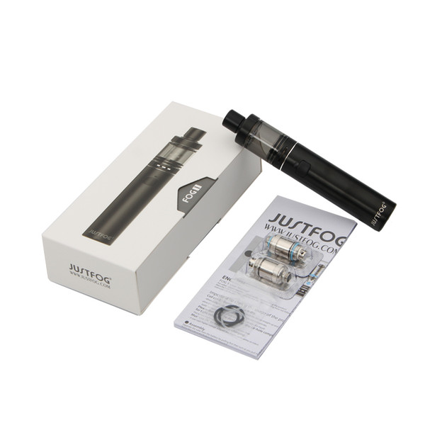 Justfog FOG1 Kit with 1500mAh Fog 1 battery 2ML Atomizer with OCC bottom Coil DL DTL Electronic Cigarette Vape Pen FOG1