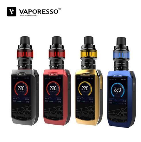 Electronic Cigarette Vaporesso Polar 220W Vape Kit 6.5ML Cascade Baby SE Tank Use GT Meshed and GT Coil without 18650 Battery