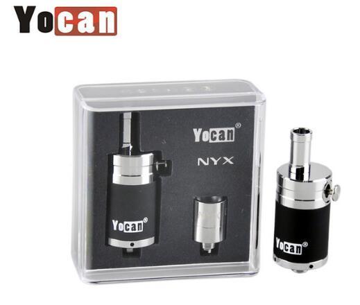 Yocan NYX Atomizer Pure Metal with Quartz Coil Wax Vaporizer Rebuildable Dry Herbal Tank Standard Ego Thread