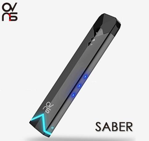 Mini Electronic Cigarette OVNS SABER Pod System Refillable Vape 440mAh 1.8ml Nice Taste Big Vapor Electronic Hookah Vape Pen