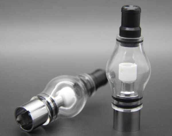 HOT Dry Wax Glass globe vaporizer tank for ego e-cigarette glass globe atomizer best vape pen replacement coild head