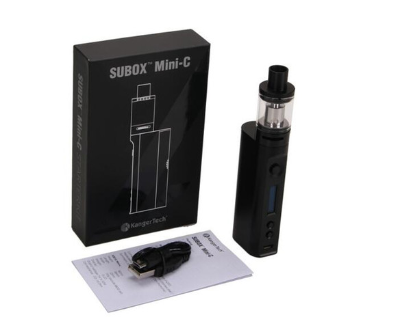 Hot sale Kanger Subox Mini-C Starter Kit 50W Kbox Mini C Box Mod Vape with 3ml Protank 5 Atomizer SSOCC Kangertech Vaporizerc