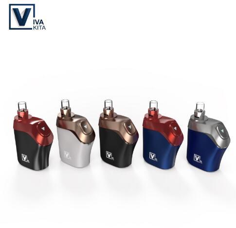 Vape KIT Vivakita Fusion E 850mAh electronic cigarette vaporizer 20W vapor mod 2.0ML child-lock atomizer 0.5ohm portable box kit