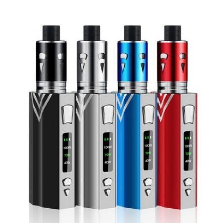 Hot Sale Fashion 100W Electronic cigarettes Kit high quality 4 Color For Choose Health Cigarettes Mods