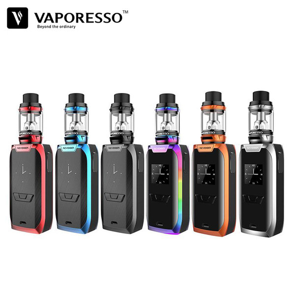 Vaporesso Revenger Kit Electronic Cigarette Vape E-Cig with 220W Multi Modes 510 Revenger Mod and NR Use GT Coils