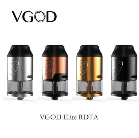 New arrival VGOD Elite RDTA tank 24mm Rebuildable Dripping Atomizer 4ml for vgod elite pro mech mod VS TRICKTANK PRO R2 RDTA