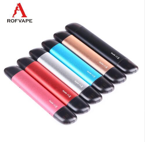 Rofvape warlock peas vape pen kit with 400mah battery 1.8ml tank USB Charge Electronic Cigarette Mini vape kit