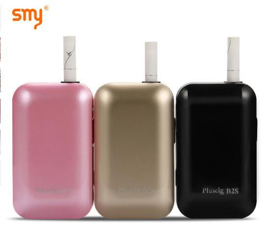 SMY Pluscig B2S 2900mAh Heating Box Kit Heat Stick Vaporizer for tobacco cartridge VS KeCig 2.0 Plus KeCig 4.0