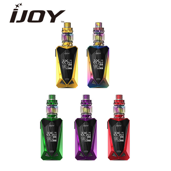 Hot Sale IJOY Diamond Mini Kit with 4ml/2ml Diamond Baby Tank Max 225w Output No 18650 Battery E-cig Vape Mini Kit